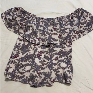 off the shoulder top